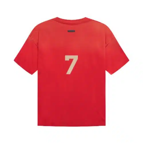 Fear of God Essentials 7 T-Shirt – Red
